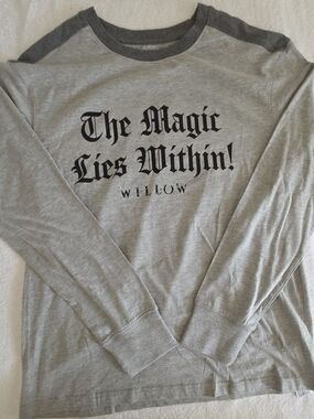 New With Tags! Lucasfilm Willow Movie Long Sleeve Graphic Tee